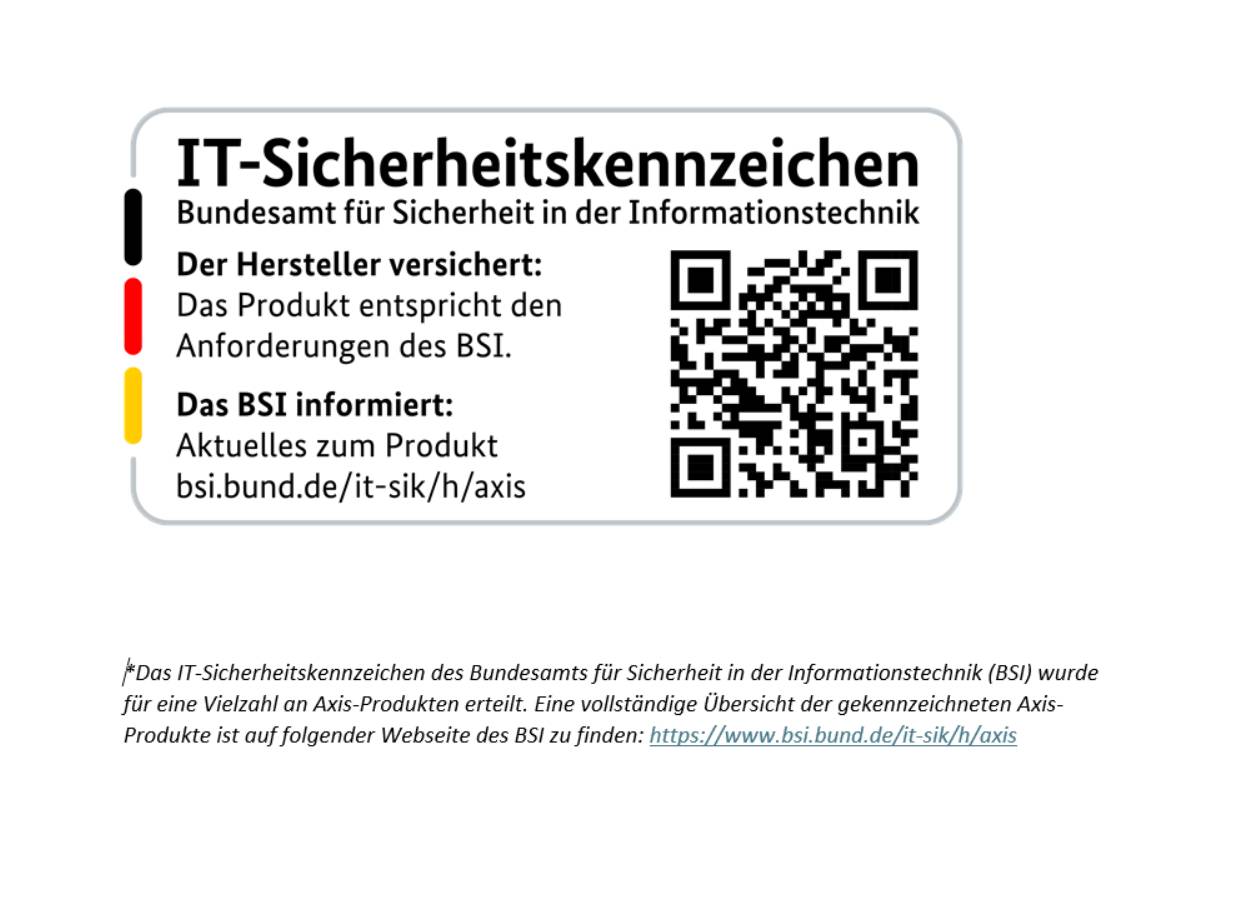 AXIS Netzwerkkamera Bullet P1487-LE 5 MP