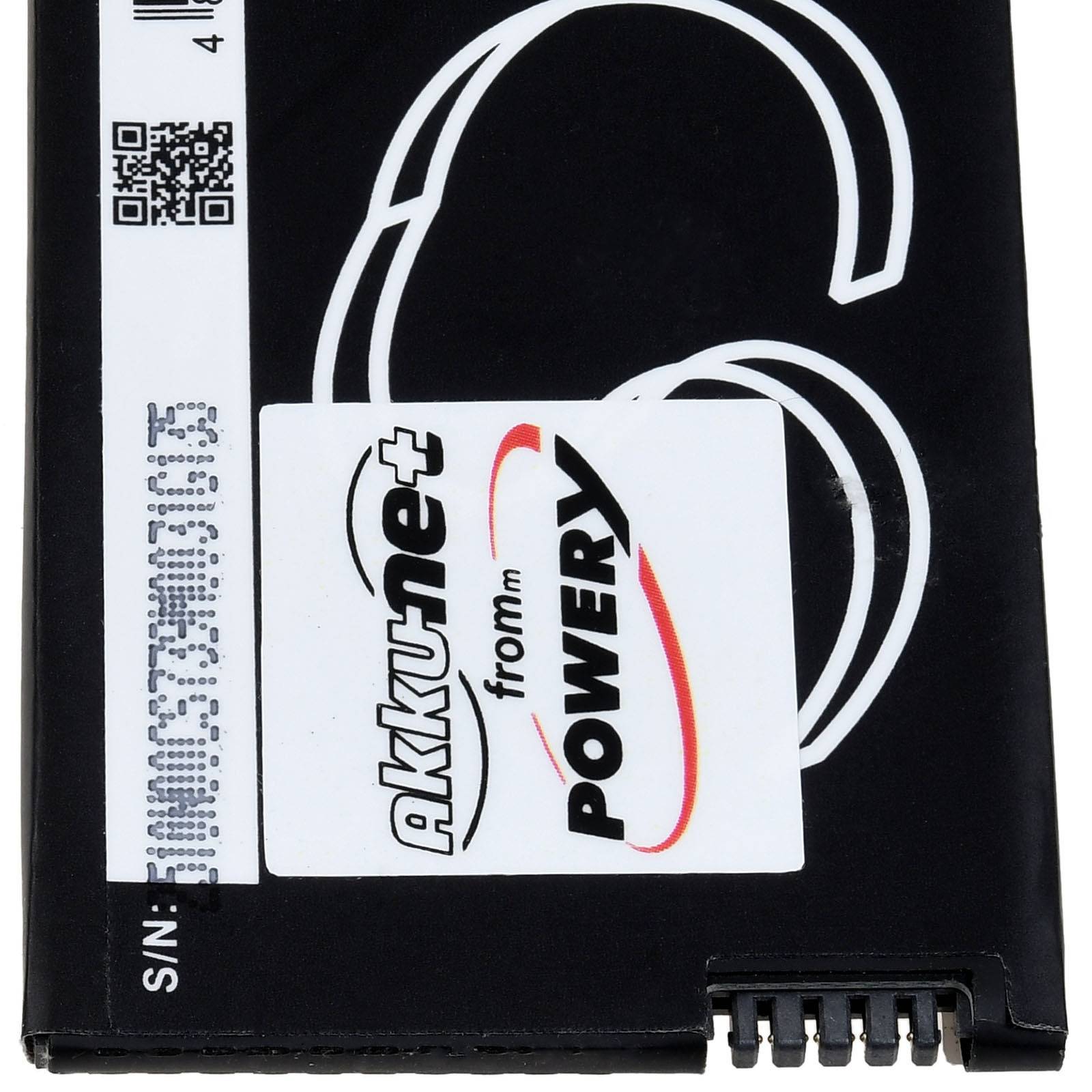Eine rechteckige Batterie mit einem 