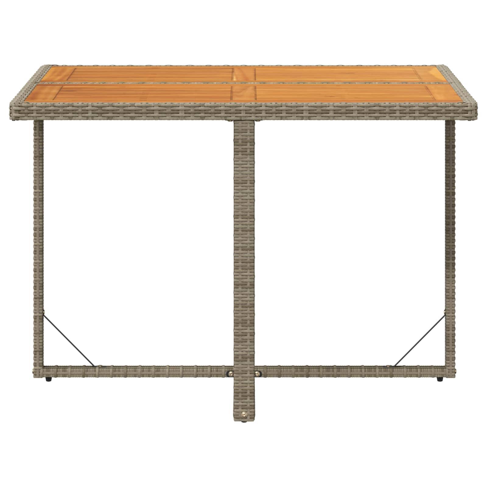vidaXL Gartentisch