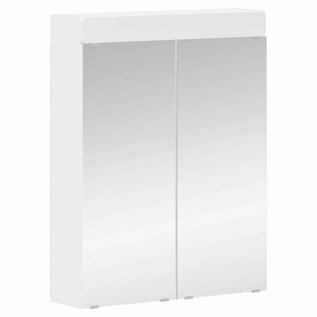 vidaXL Badezimmermöbel-Set TULUM 4 pcs Weiß 60 x 34 x 63 cm