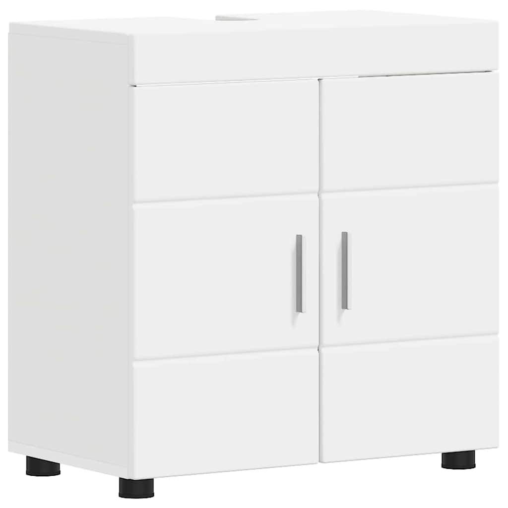 vidaXL Badezimmermöbel-Set TULUM 4 pcs Weiß 60 x 34 x 63 cm