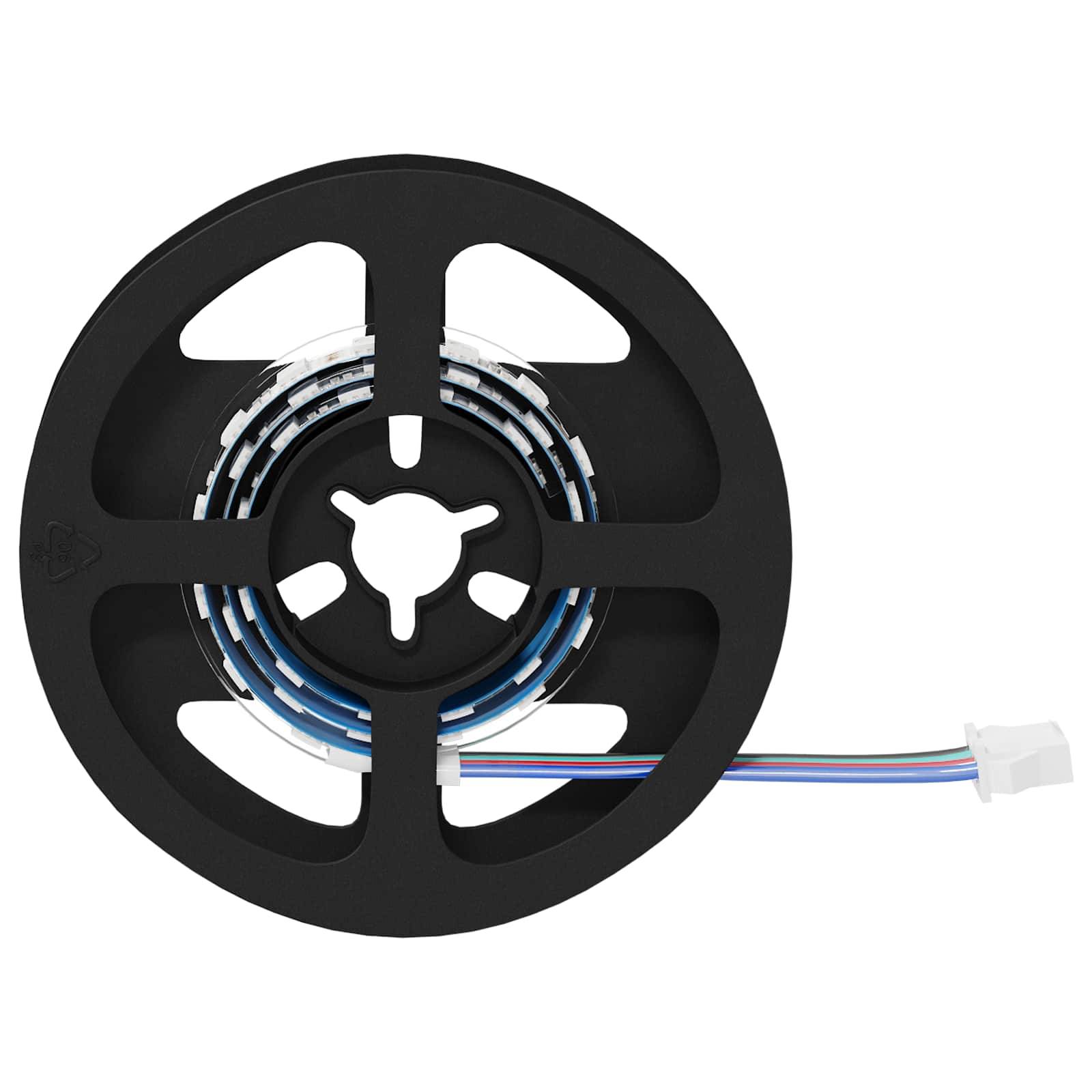 vidaXL LED Streifen 2 pcs Schwarz und Transparent 350 mm