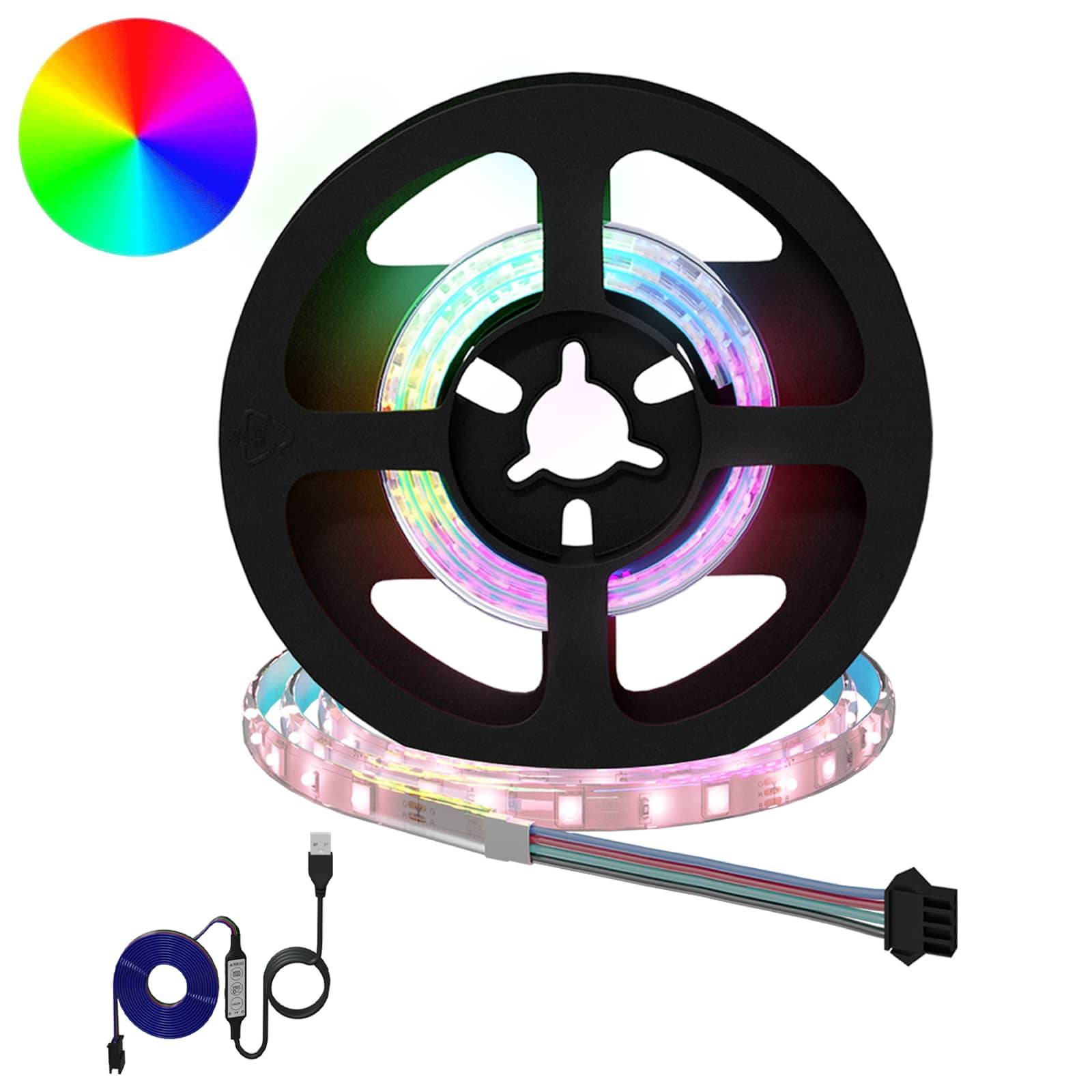vidaXL LED Streifen 12 pcs Schwarz und Transparent 450 mm