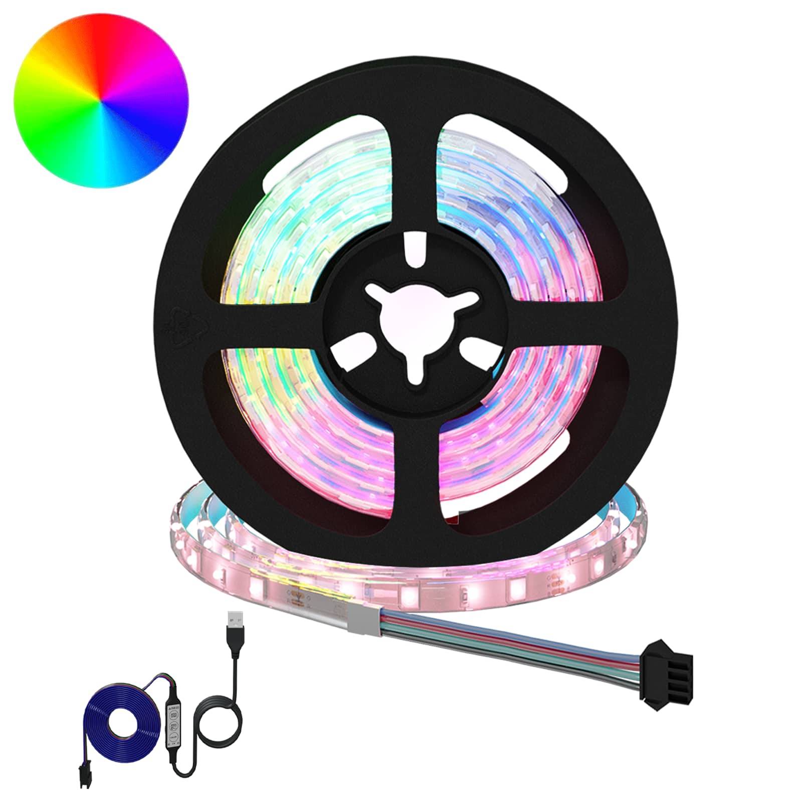 vidaXL LED Streifen 12 pcs Schwarz und Transparent 900 mm