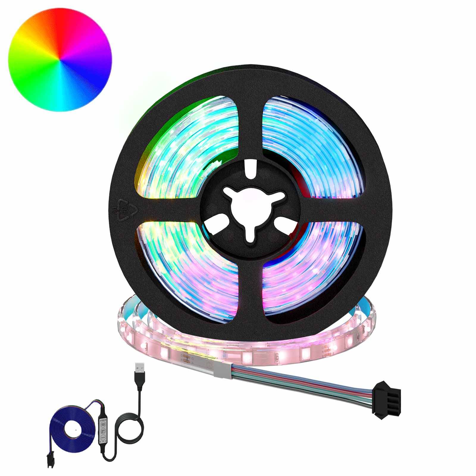 vidaXL LED Streifen 12 pcs Schwarz und Transparent 950 mm