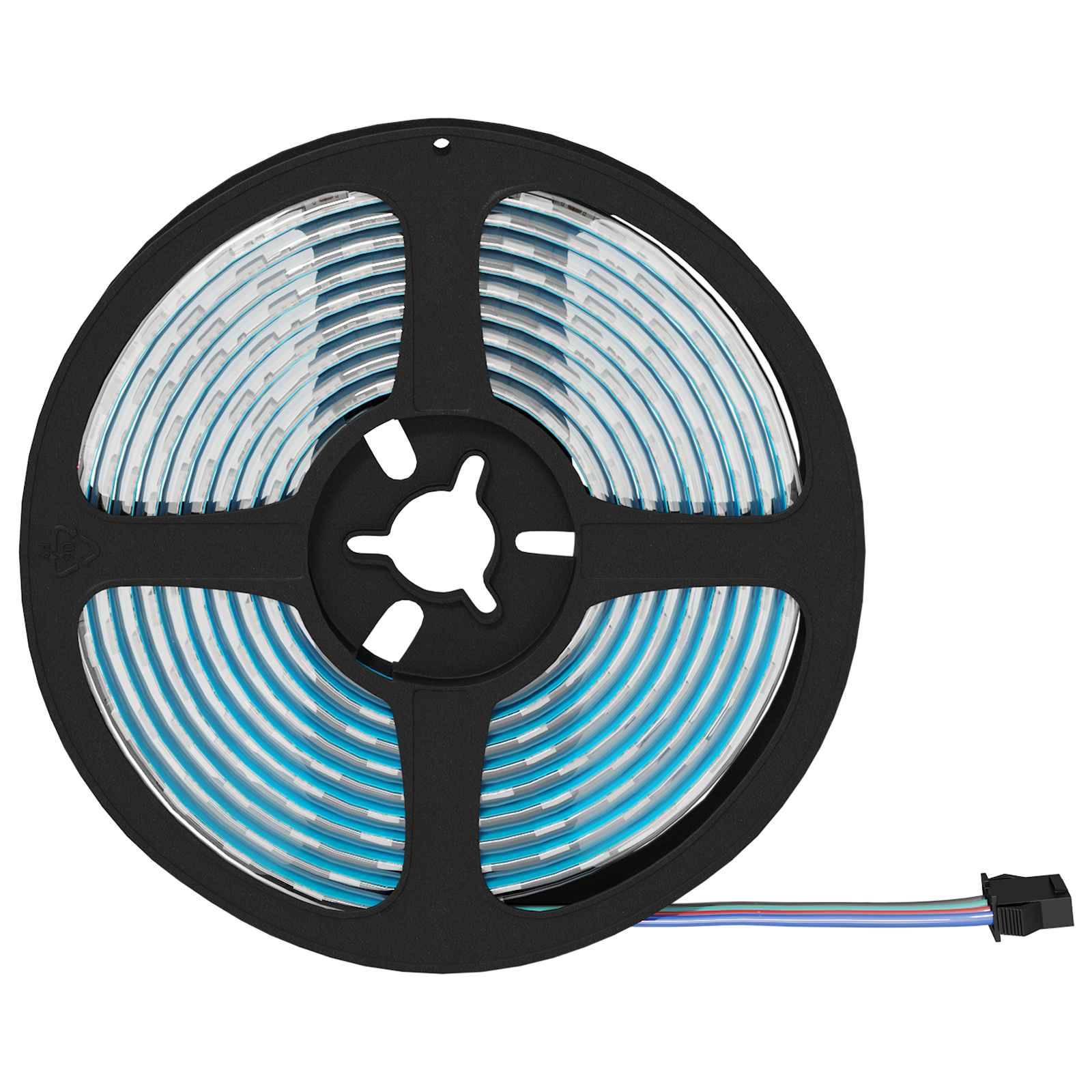 vidaXL LED Streifen 2 pcs Schwarz und Transparent 2300 mm