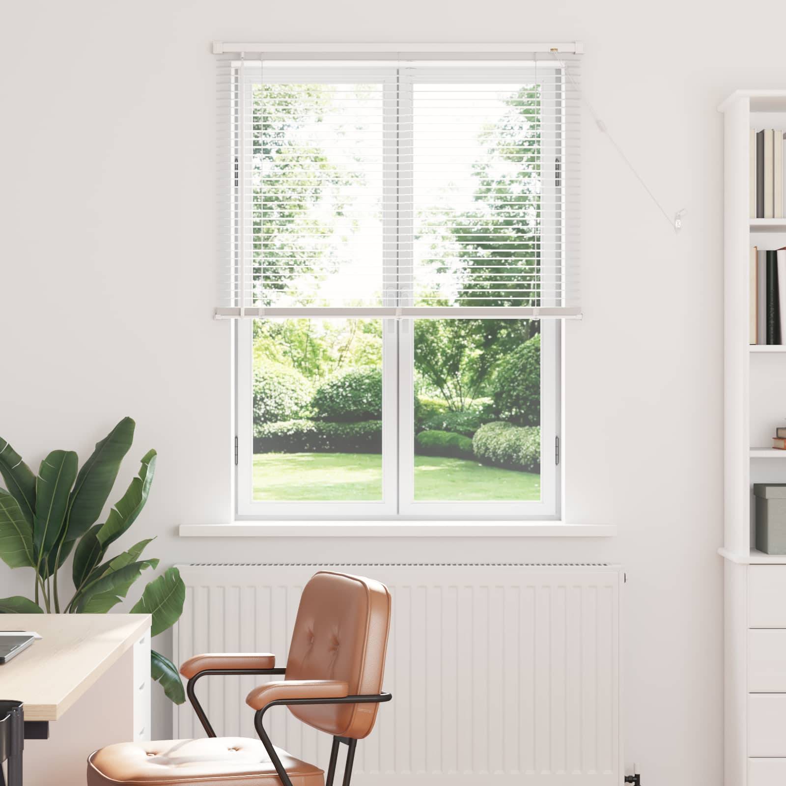 vidaXL Venetianer Jalousie Weiß 150 x 70 cm PVC