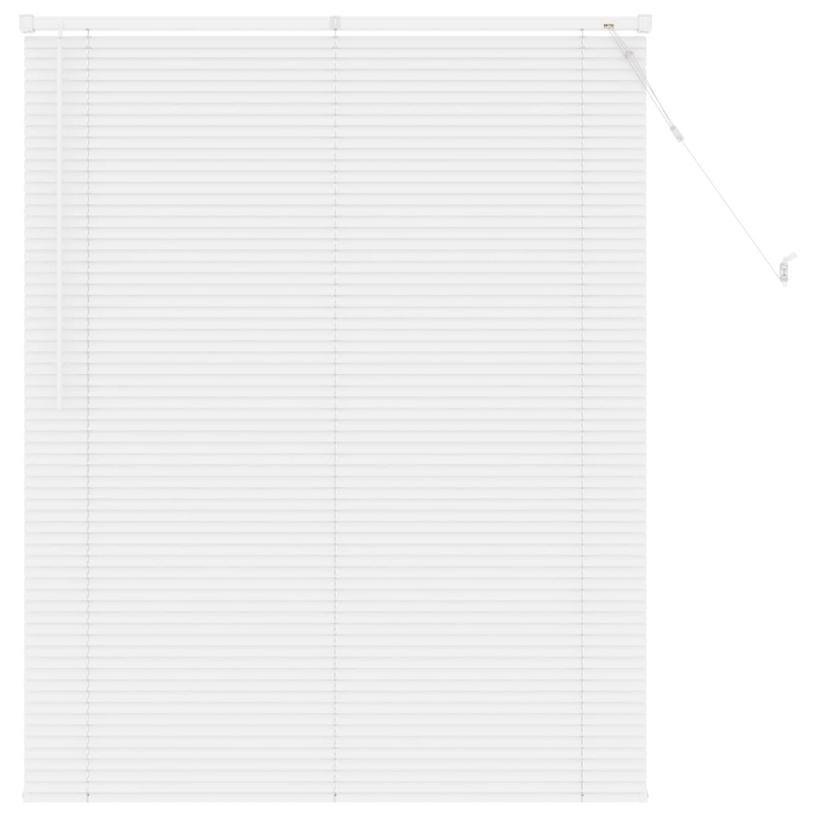 vidaXL Venetianer Jalousie Weiß 150 x 110 cm PVC