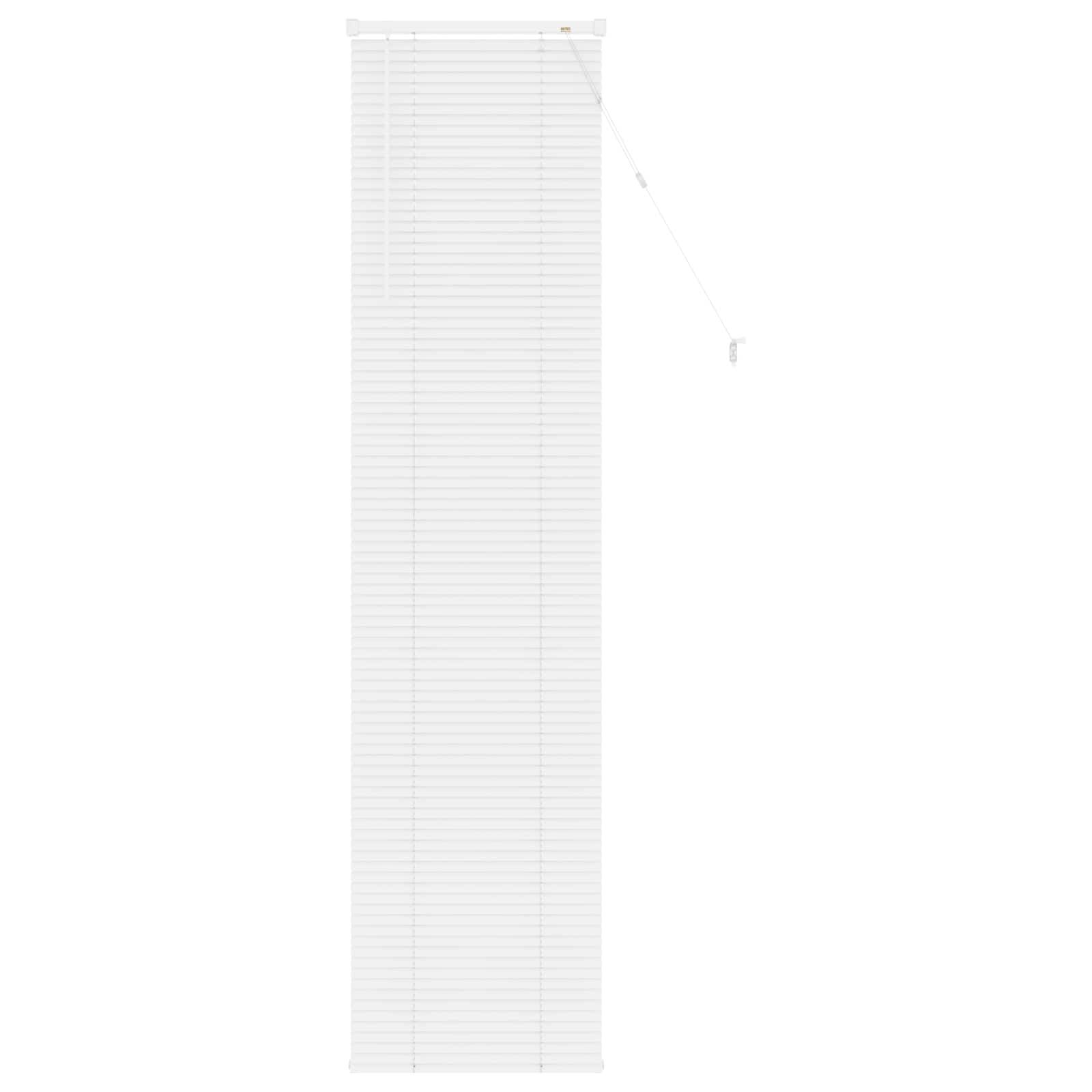 vidaXL Venetianer Jalousie Weiß 213 x 50 cm PVC