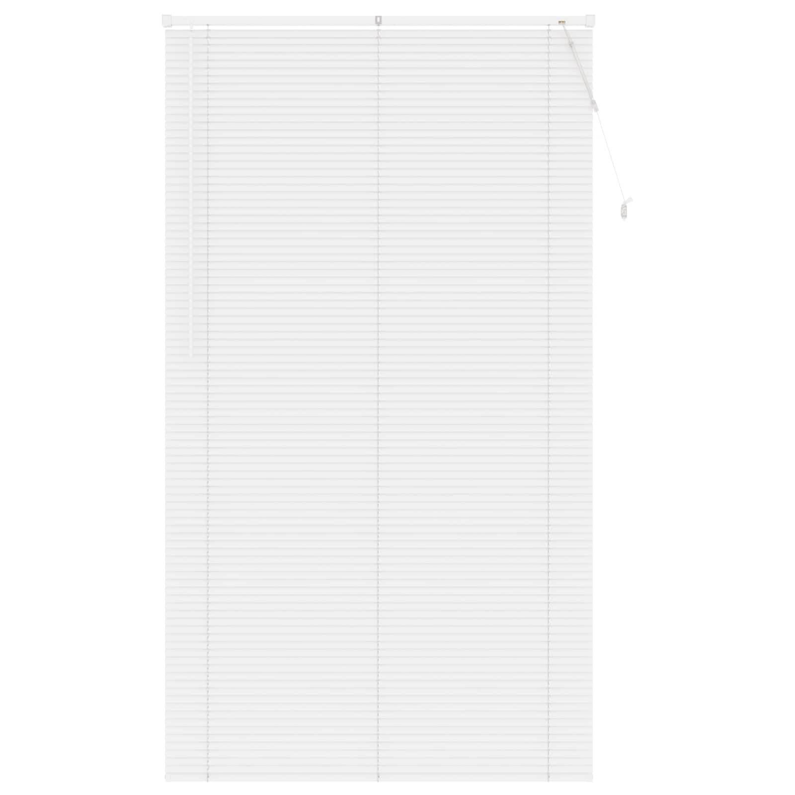 vidaXL Venetianer Jalousie Weiß 213 x 110 cm PVC