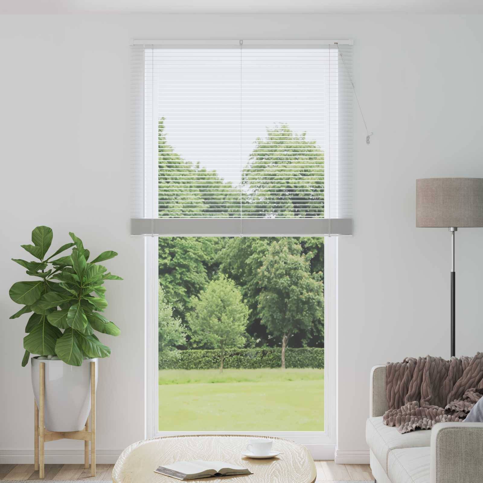 vidaXL Venetianer Jalousie Weiß 213 x 110 cm PVC