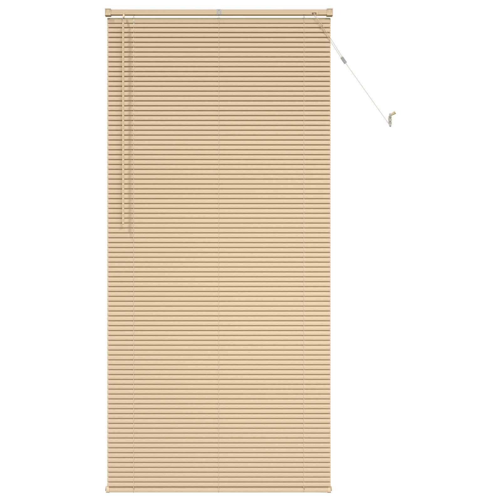 vidaXL Venetianer Jalousie Hellbraun mit Muster 213 x 100 cm PVC