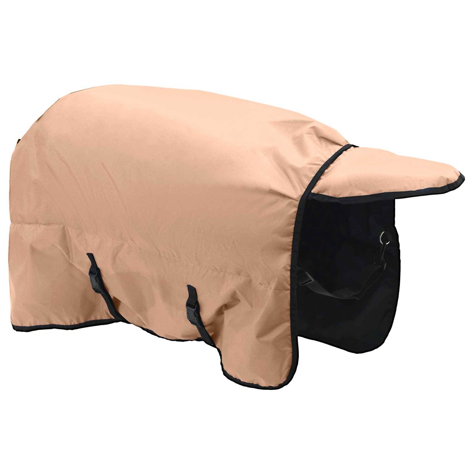 vidaXL Pferdedecke Cappuccino 85 cm Polyester