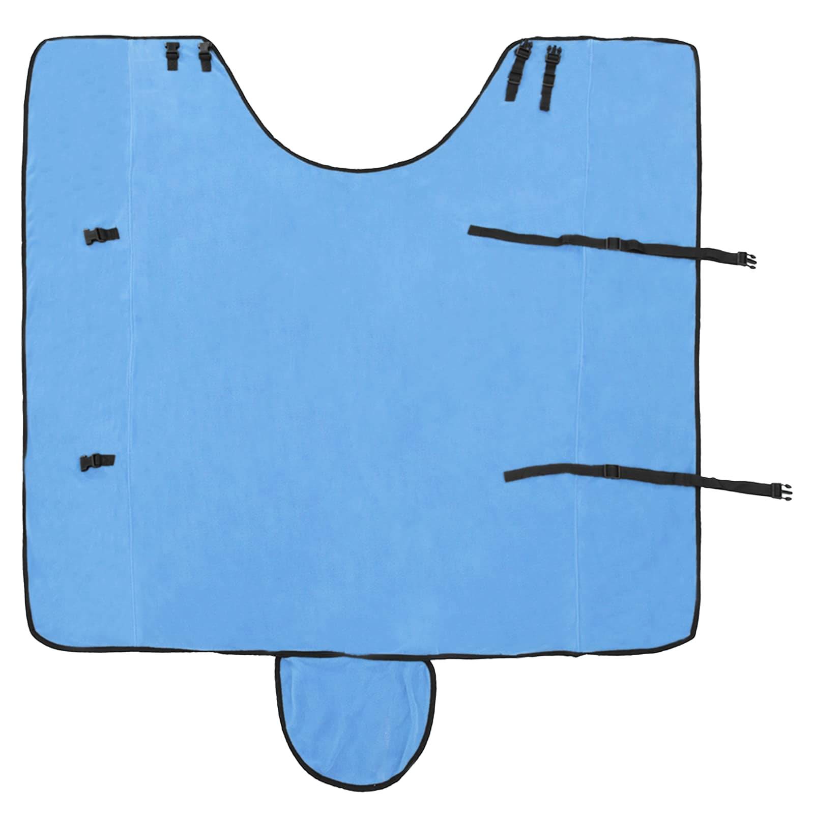 vidaXL Pferdedecke Volles Aqua 135 cm Polyester