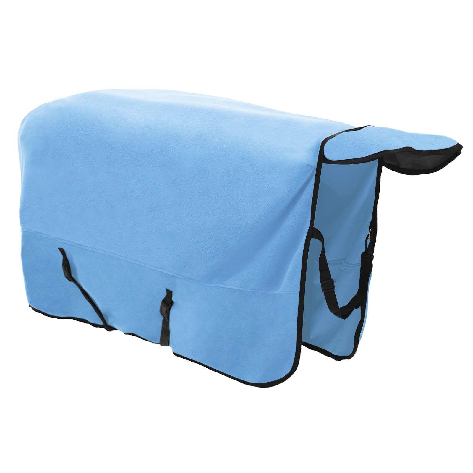 vidaXL Pferdedecke Volles Aqua 135 cm Polyester