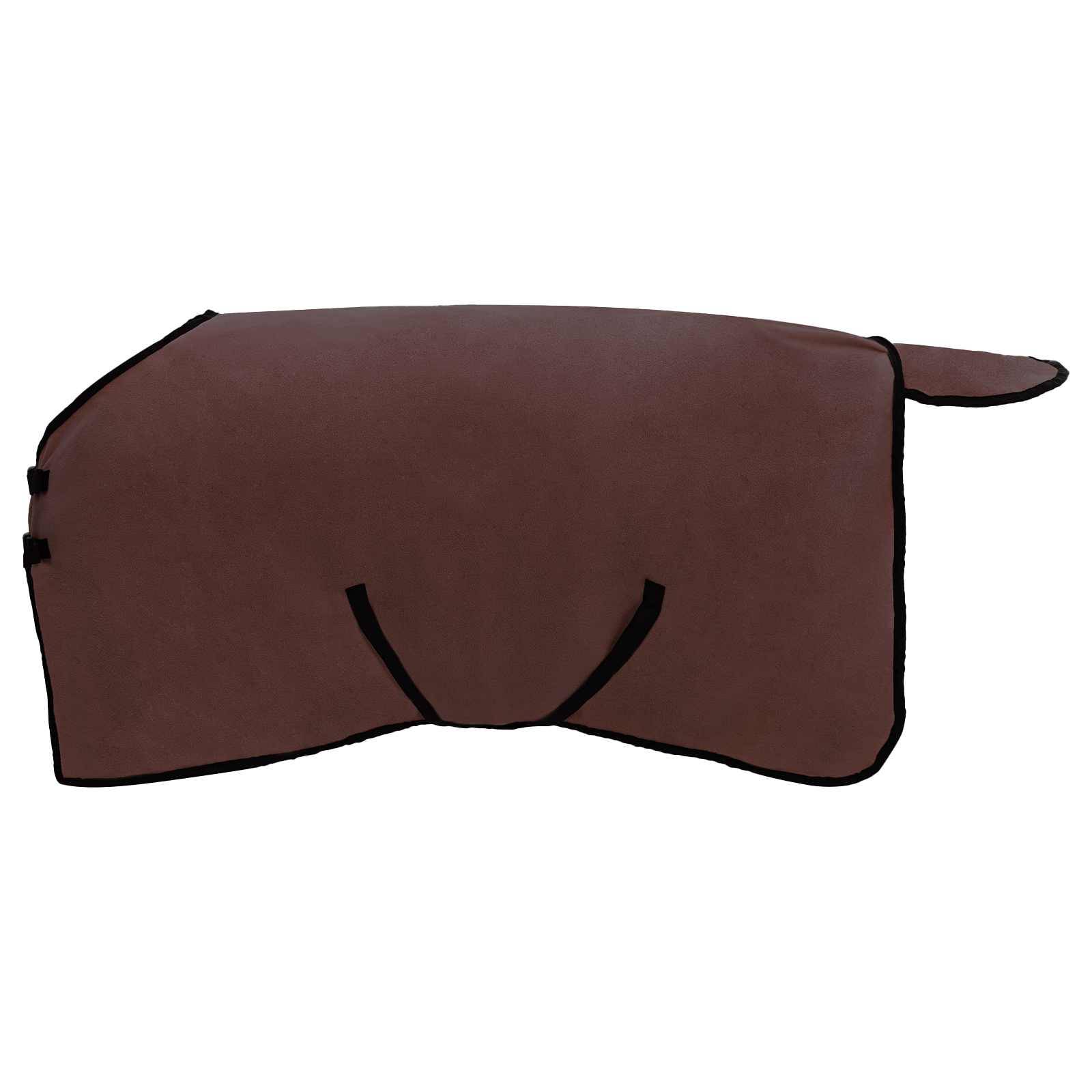 vidaXL Pferdedecke Volles Dunkelbraun 85 cm Polyester
