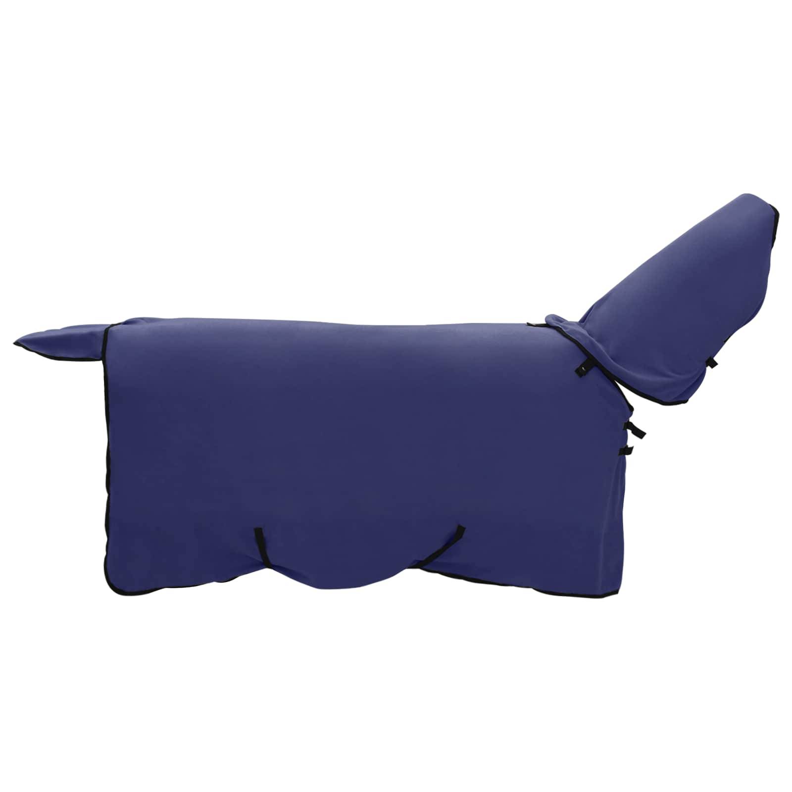vidaXL Pferdedecke Marineblau 95 cm Polyester