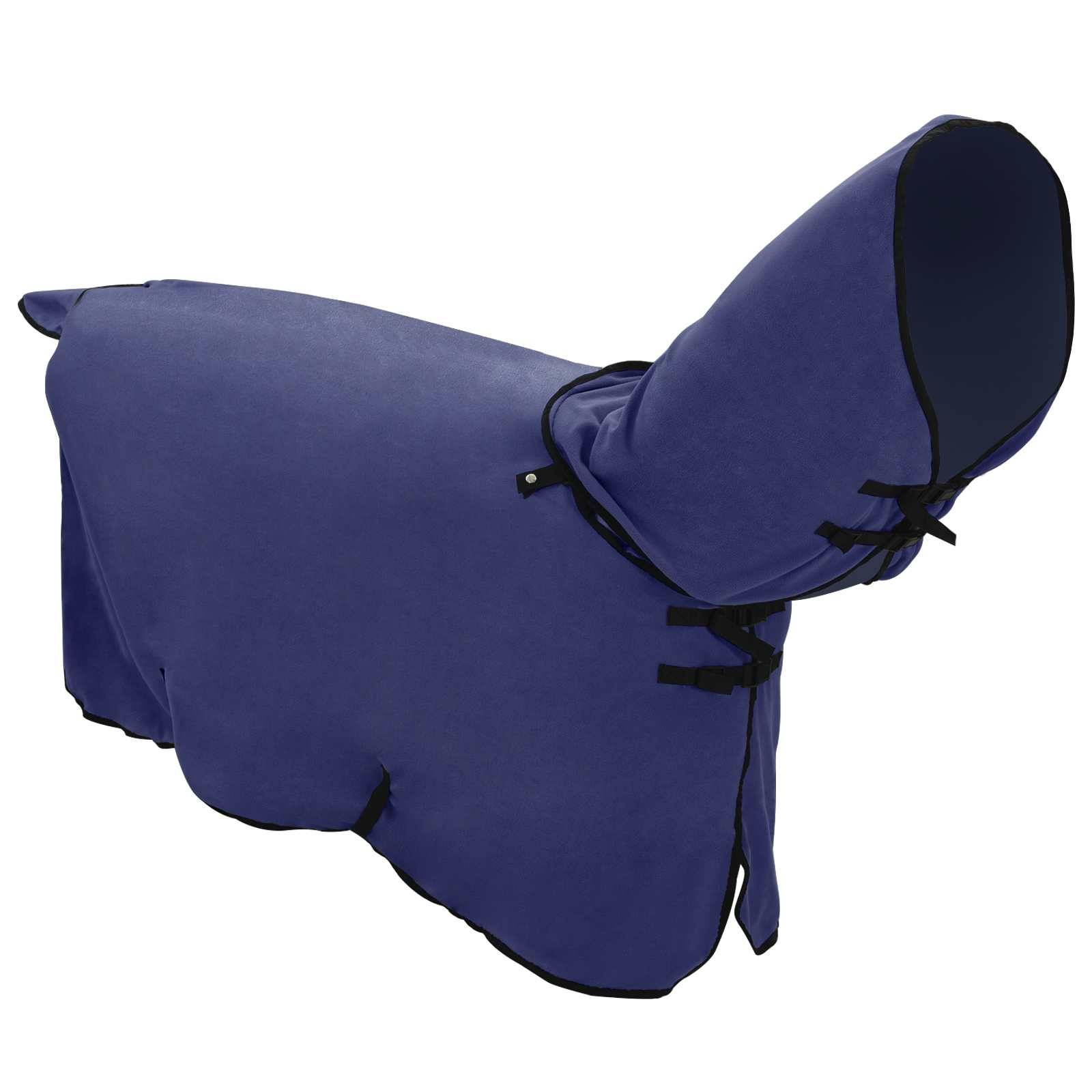 vidaXL Pferdedecke Marineblau 95 cm Polyester
