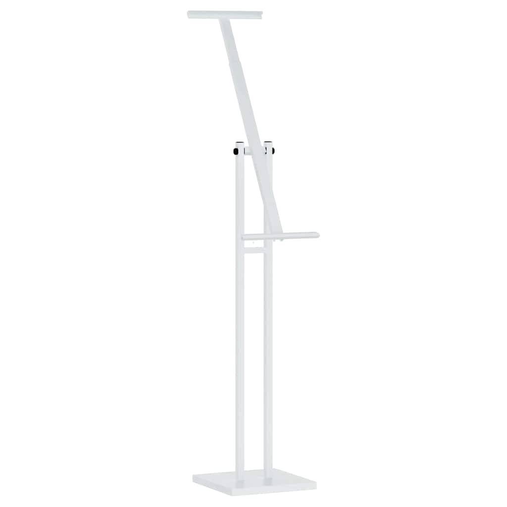 vidaXL Messestände Weiß 26,5 x 26,5 x 150 cm Stahl