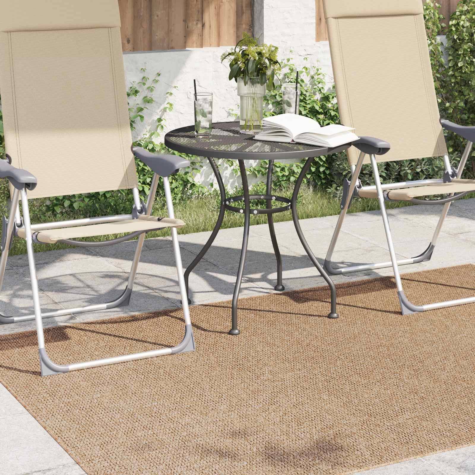 vidaXL Bereichsteppiche Rechtwinklig AGIRA Natur 200 x 140 cm