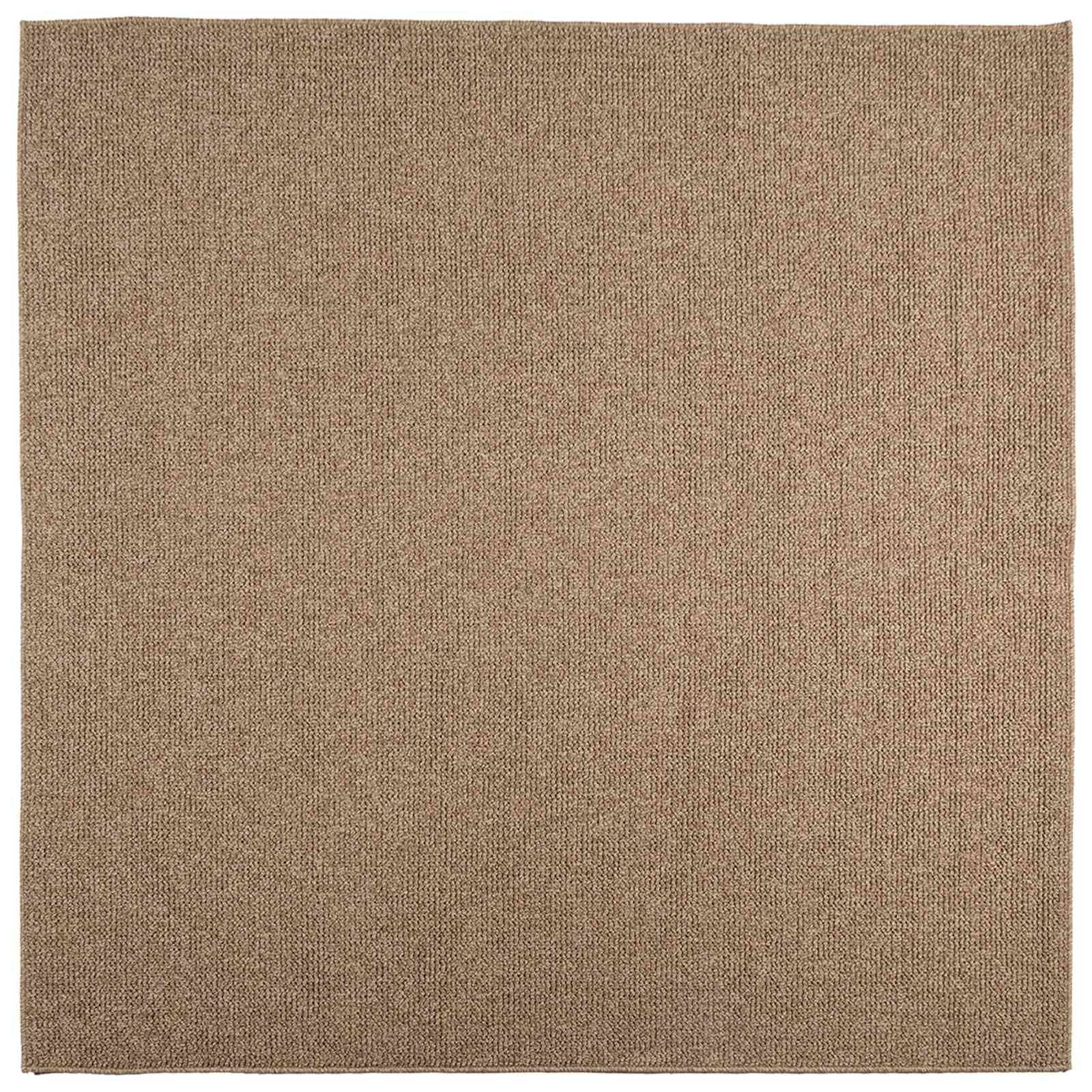vidaXL Bereichsteppiche Quadratisch AGIRA Natur 200 x 200 cm Polyester
