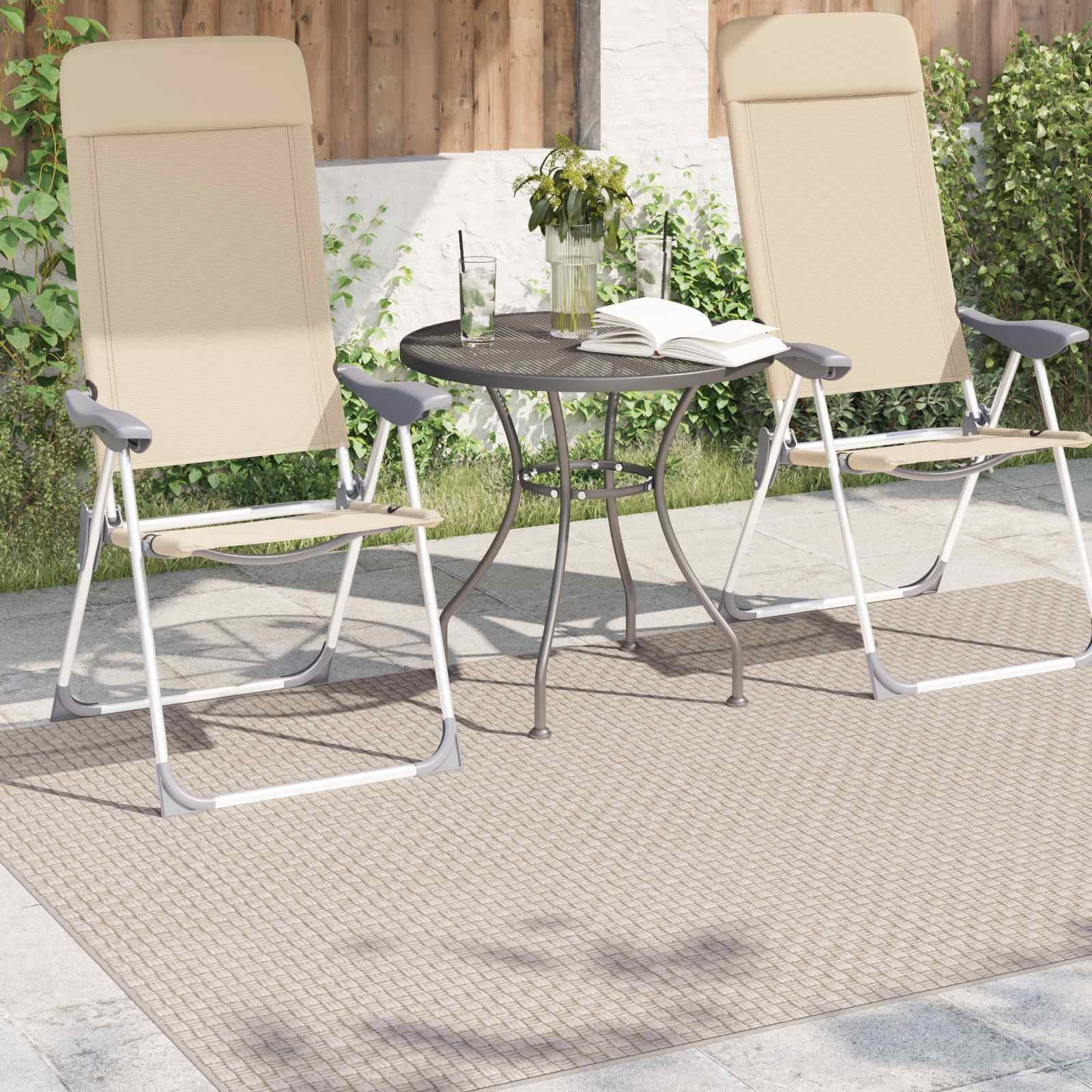 vidaXL Bereichsteppiche Rechtwinklig FARO Creme 230 x 160 cm Polyester