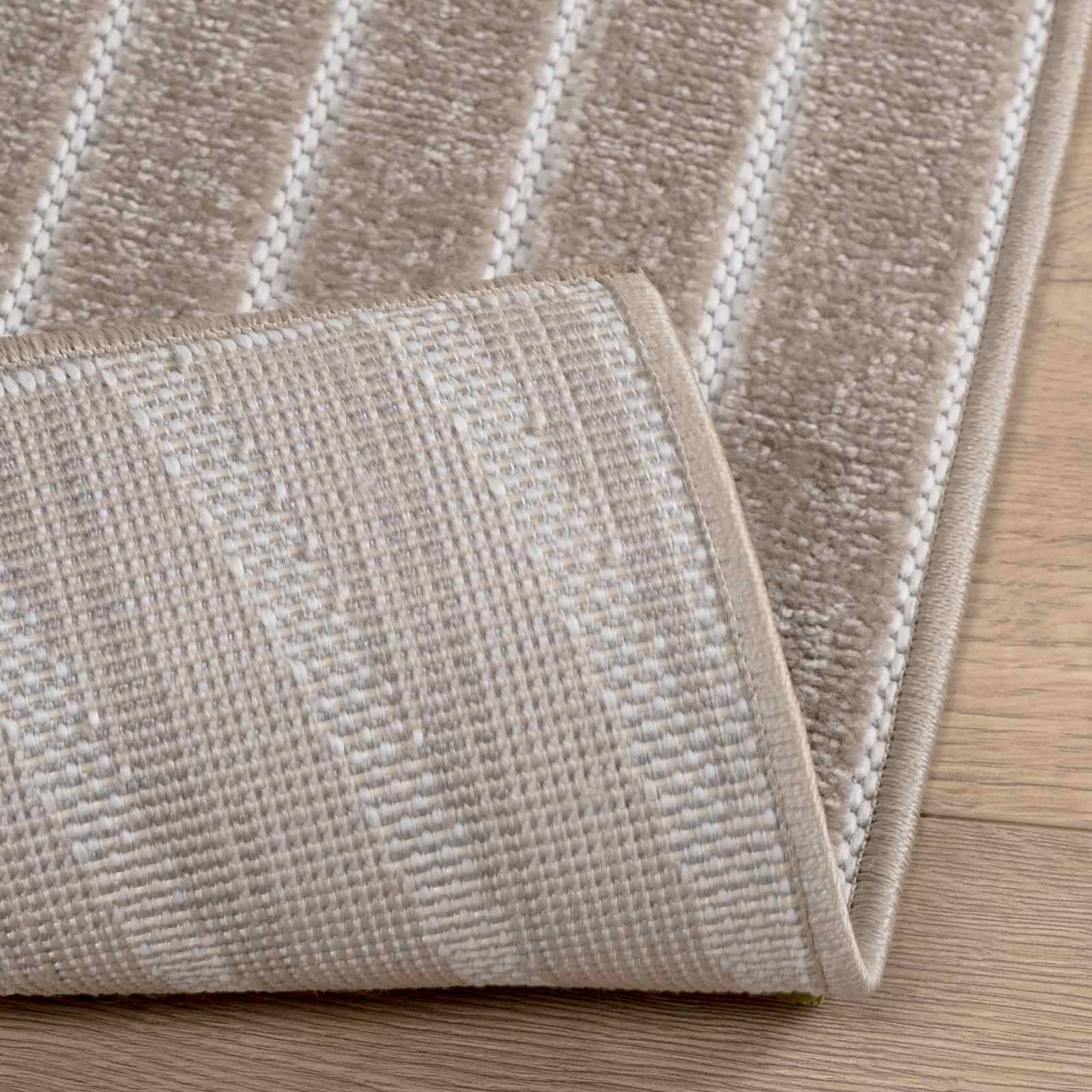 vidaXL Bereichsteppiche PALMERAS Beige 240 x 240 cm Polyester