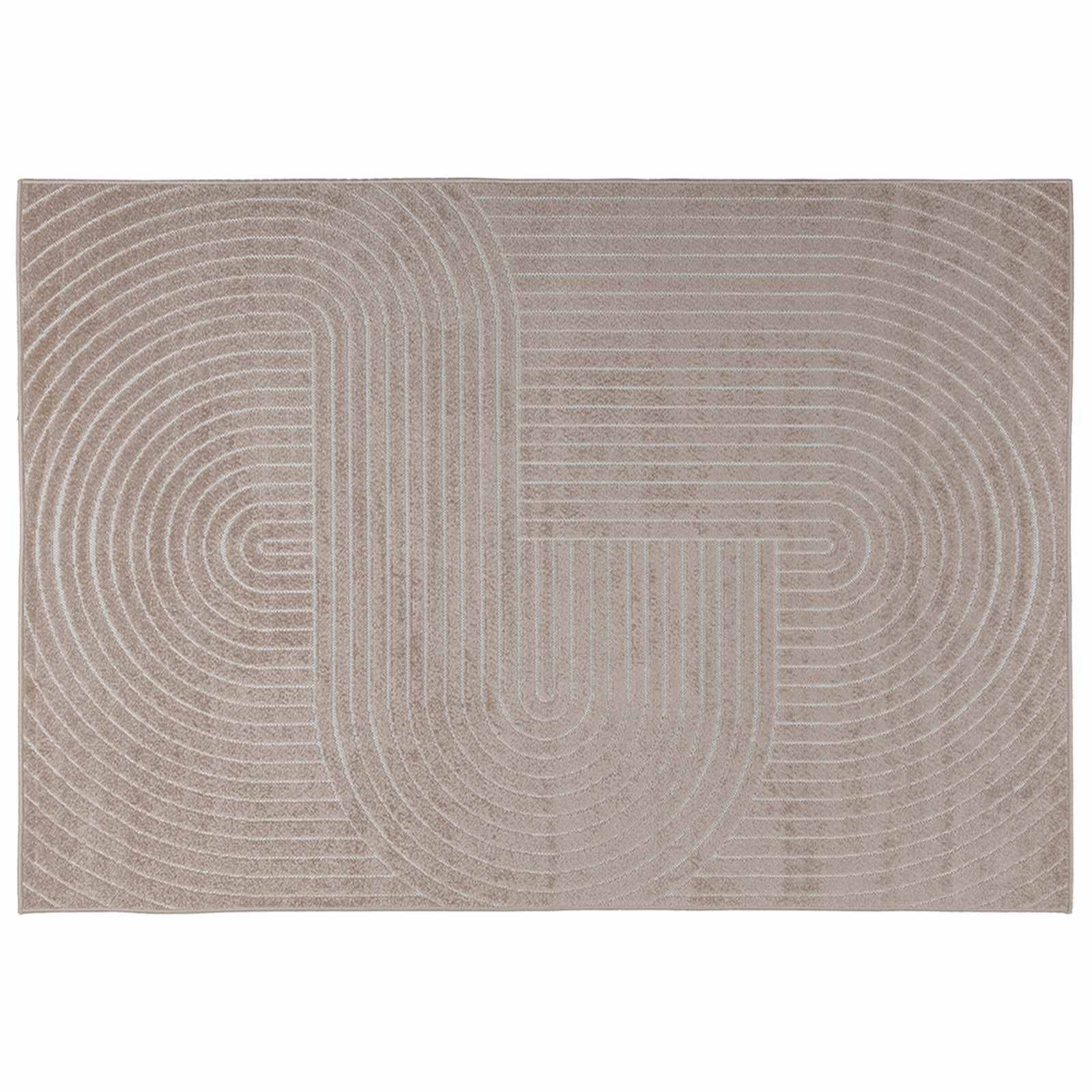 vidaXL Bereichsteppiche PALMERAS Beige 340 x 240 cm Polyester