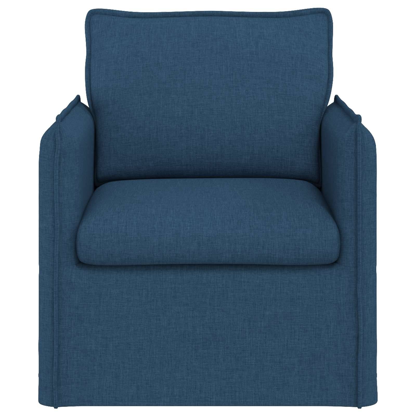 vidaXL Sofa Blau 75 x 82 x 85 cm Stoff