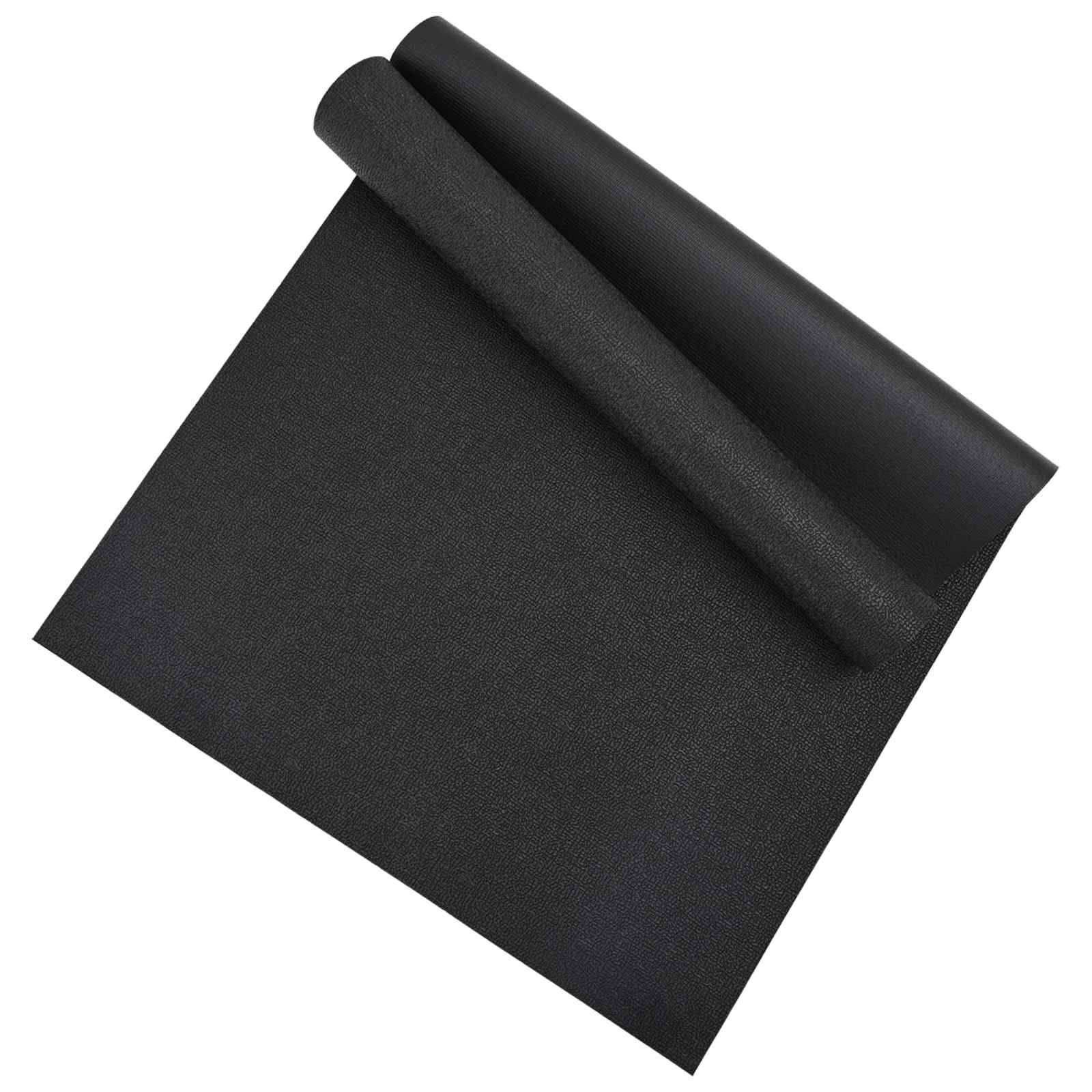 vidaXL Sport Schutzmatte Schwarz 150 x 75 x 0,6 cm Hochdichtes PVC
