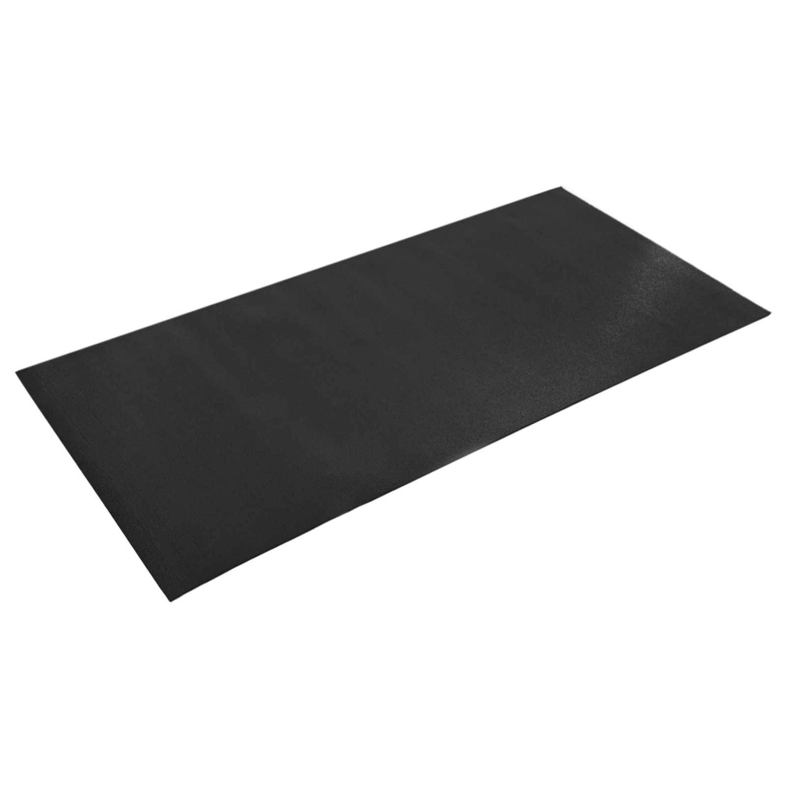 vidaXL Sport Schutzmatte Schwarz 180 x 75 x 0,6 cm Hochdichtes PVC