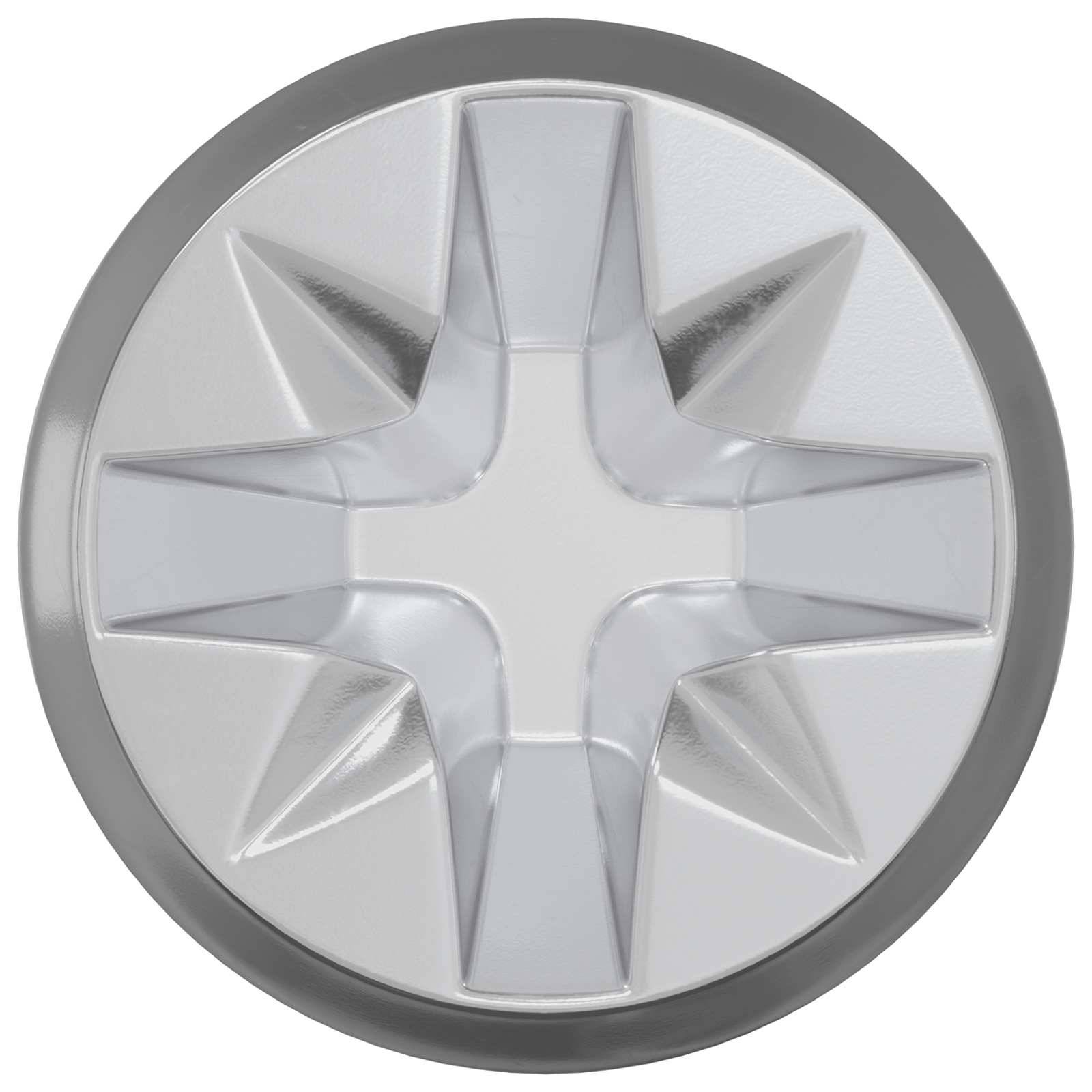 vidaXL Schwenkverschluss-Schraube 2 pcs Silber und Schwarz M6 x 40 mm