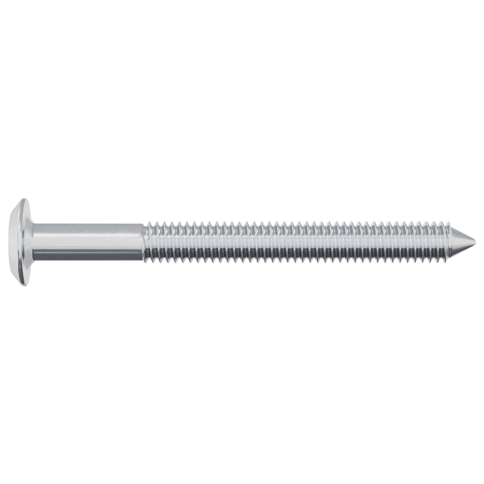 vidaXL Schraube 1600 pcs Silber M6 x 60 mm Stahl