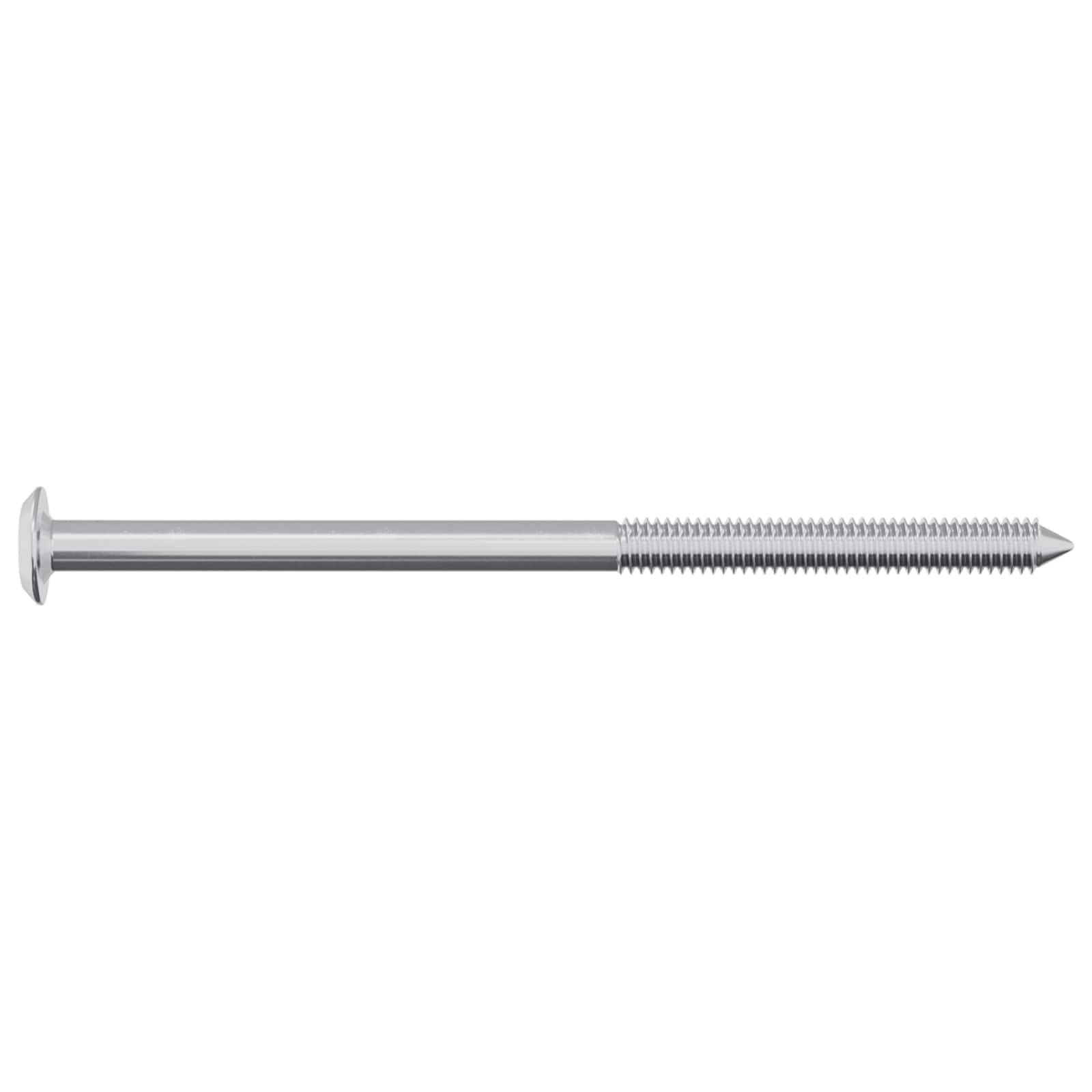 vidaXL Schraube 1000 pcs Silber M6 x 100 mm Stahl