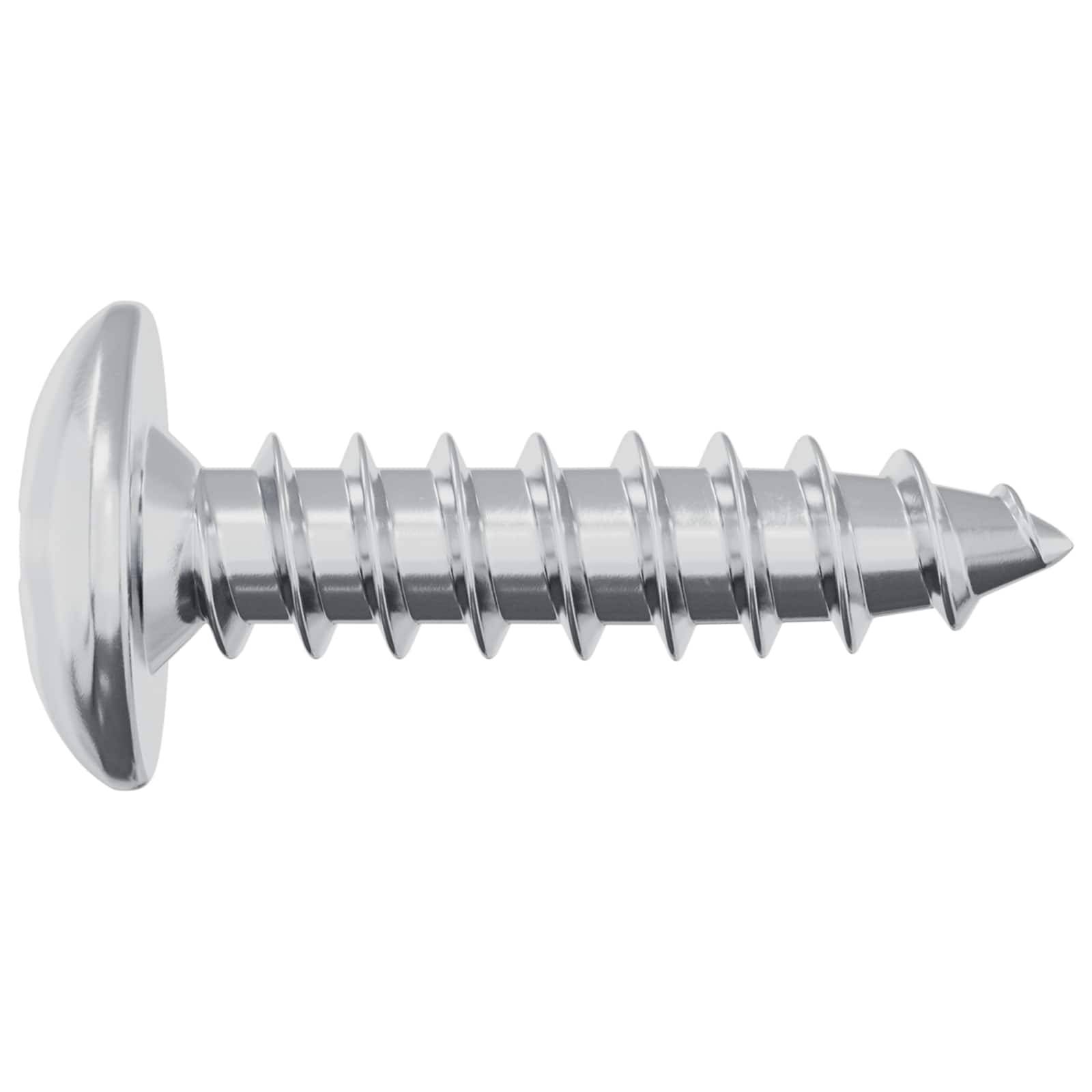 vidaXL Schraube 12 pcs Silber M4 x 16 mm Stahl