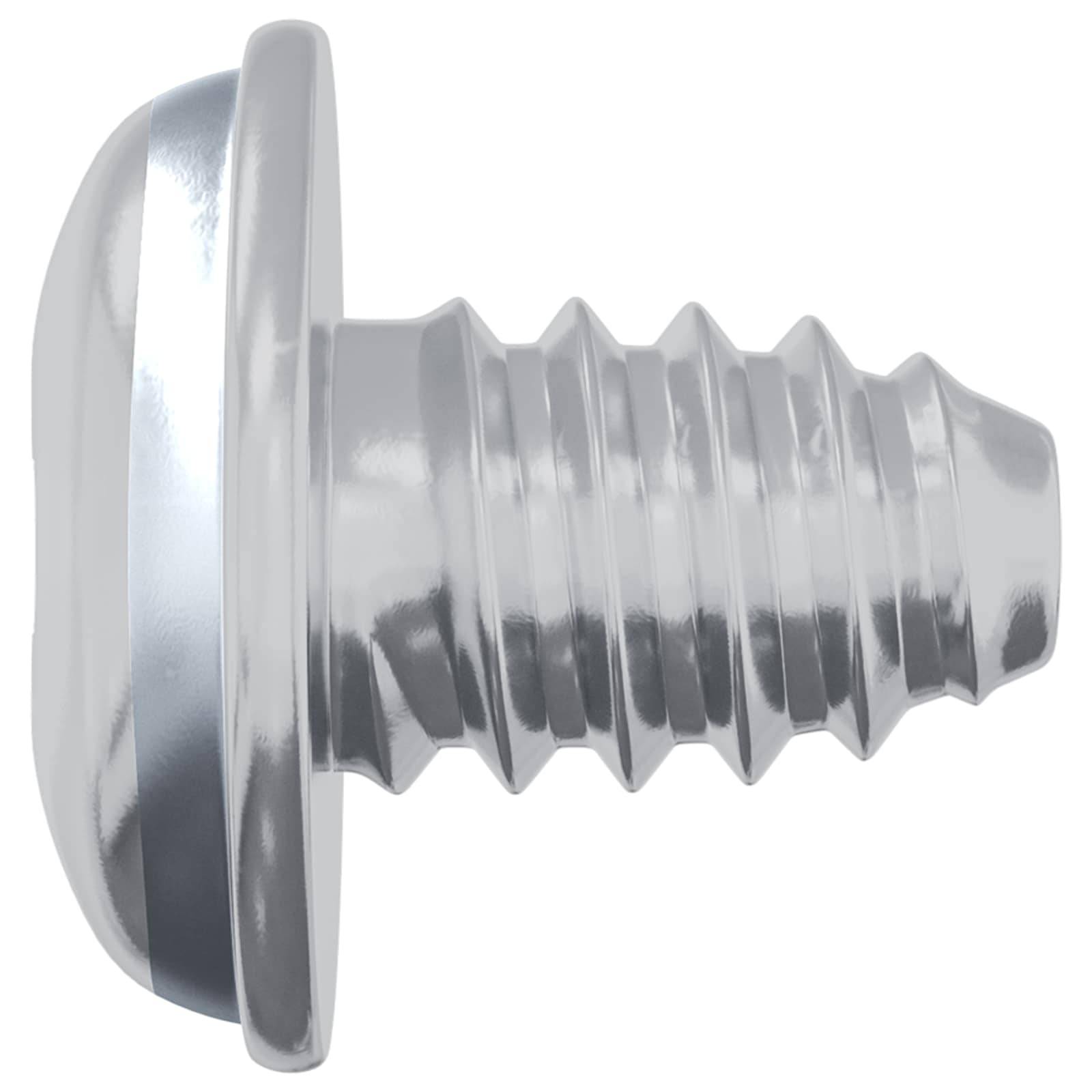 vidaXL Schloss-Schrauben 12 pcs Silber M4 x 5 mm Eisen