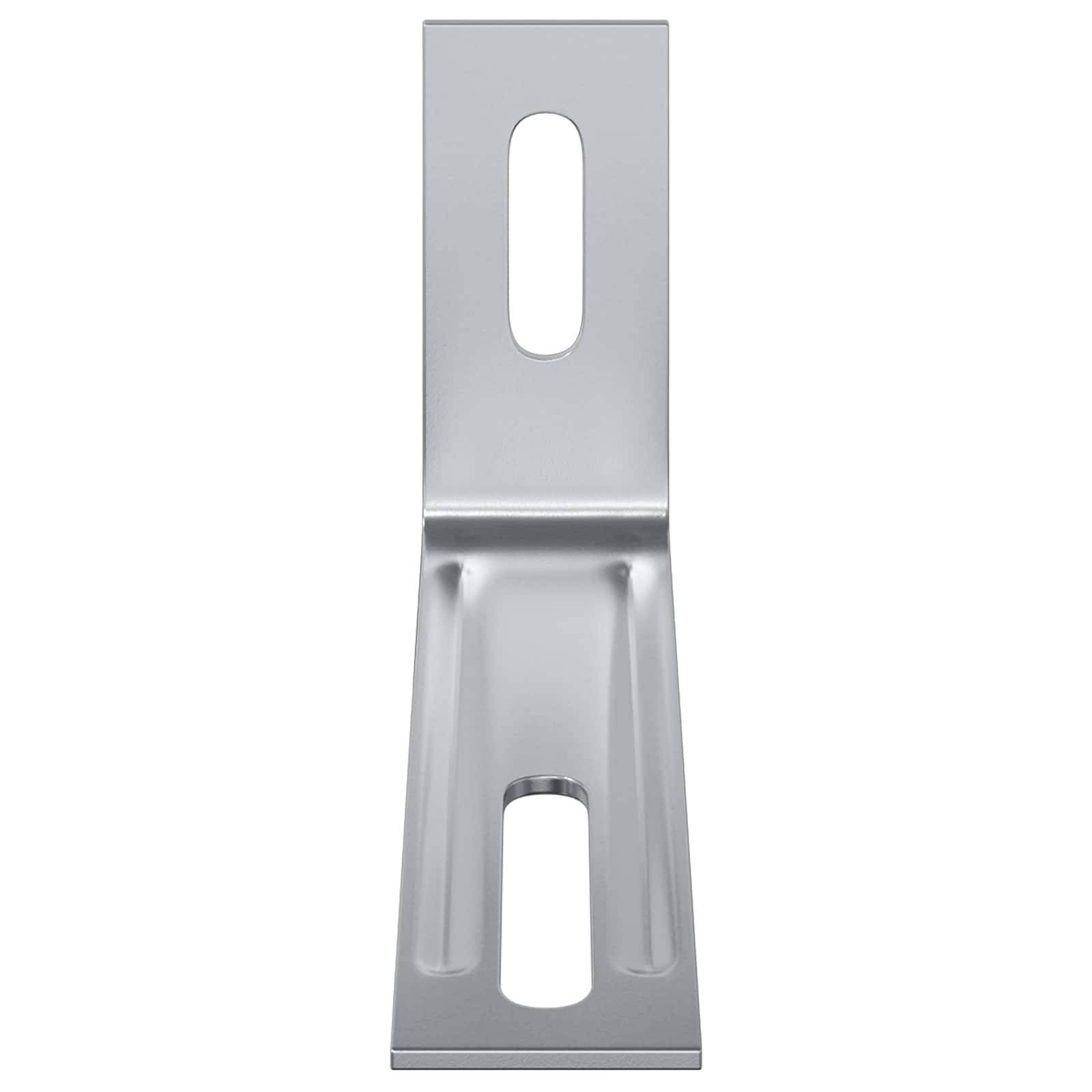 vidaXL Anti-Kipp-Halterung Uni 1268 pcs Silber Eisen