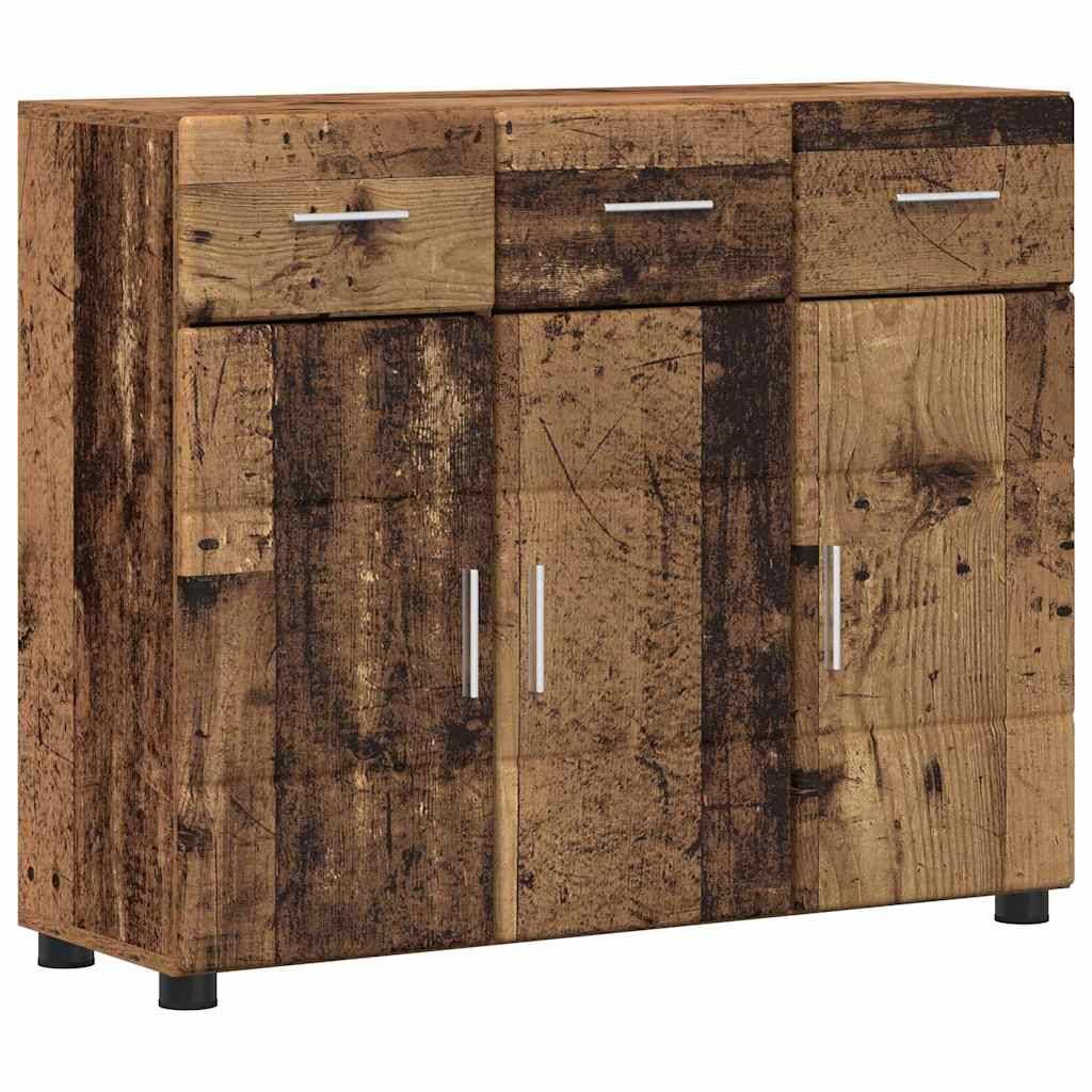 vidaXL Sideboard FLORIN Altholz 88,5 x 30,5 x 73 cm Holzwerkstoff