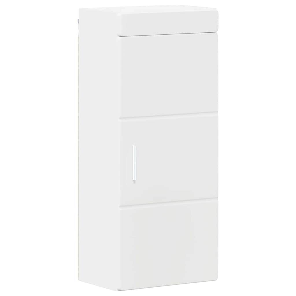vidaXL Badezimmer-Wandschrank mit Regal TULUM Weiß 37 x 24,5 x 86 cm