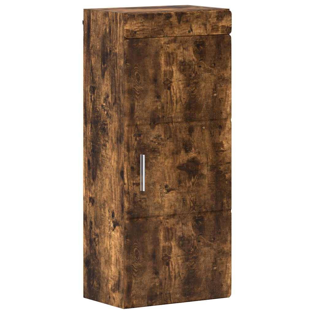 vidaXL Badezimmer-Wandschrank TULUM Geräucherte Eiche Holzwerkstoff