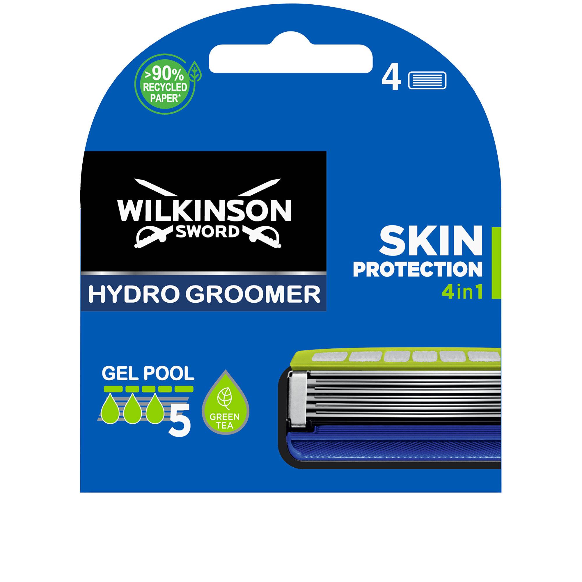 WILKINSON Sword Hydro5 Groomer 4in1 Ersatz-Rasierklingen 4 Stk.