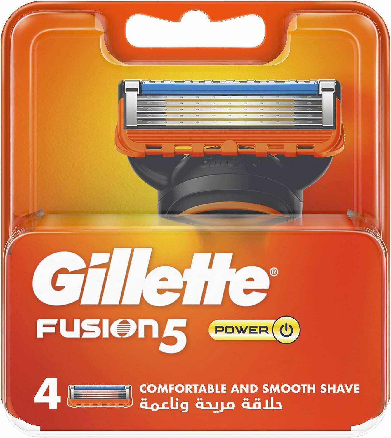 Replacement heads Gillette Fusion Power - Variant: 4 ks