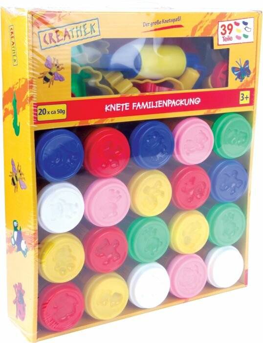 „Knete Familienpackung