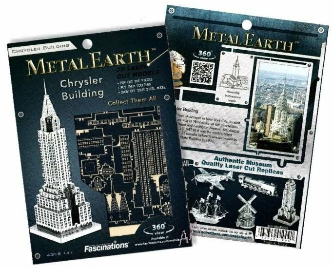 METAL EARTH 3D-Puzzle Chrysler-Gebäude