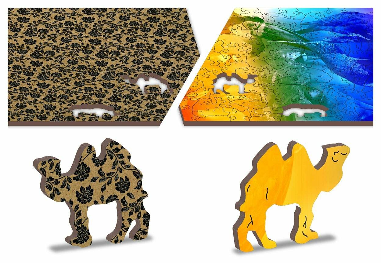 „Kamelpuzzleteile