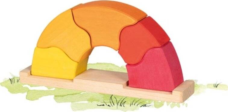 GOKI Sonnenaufgang Holzpuzzle
