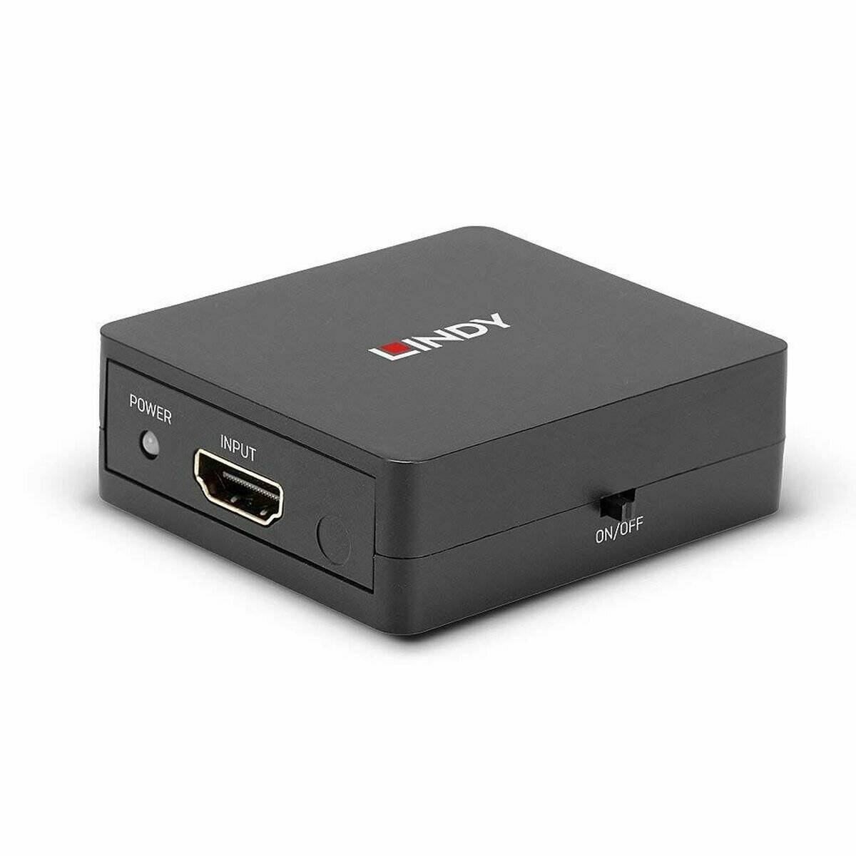 2 Port HDMI Splitter 18Gbps (schwarz)