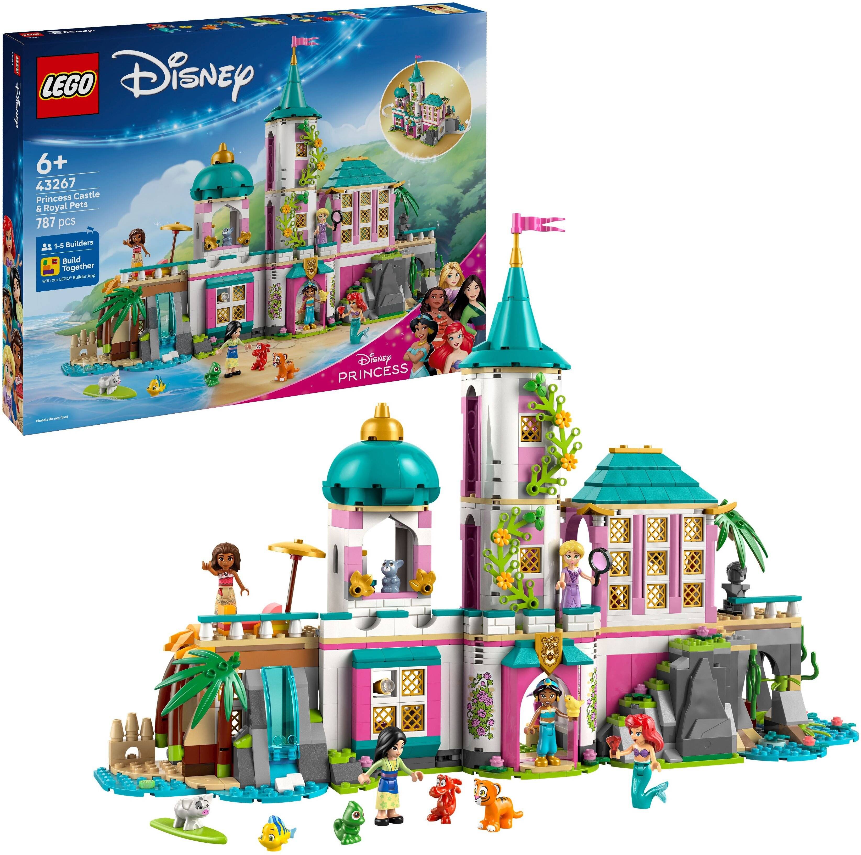 LEGO® Disney Prinzessin 43267 Prinzessinnenschloss mit Haustieren