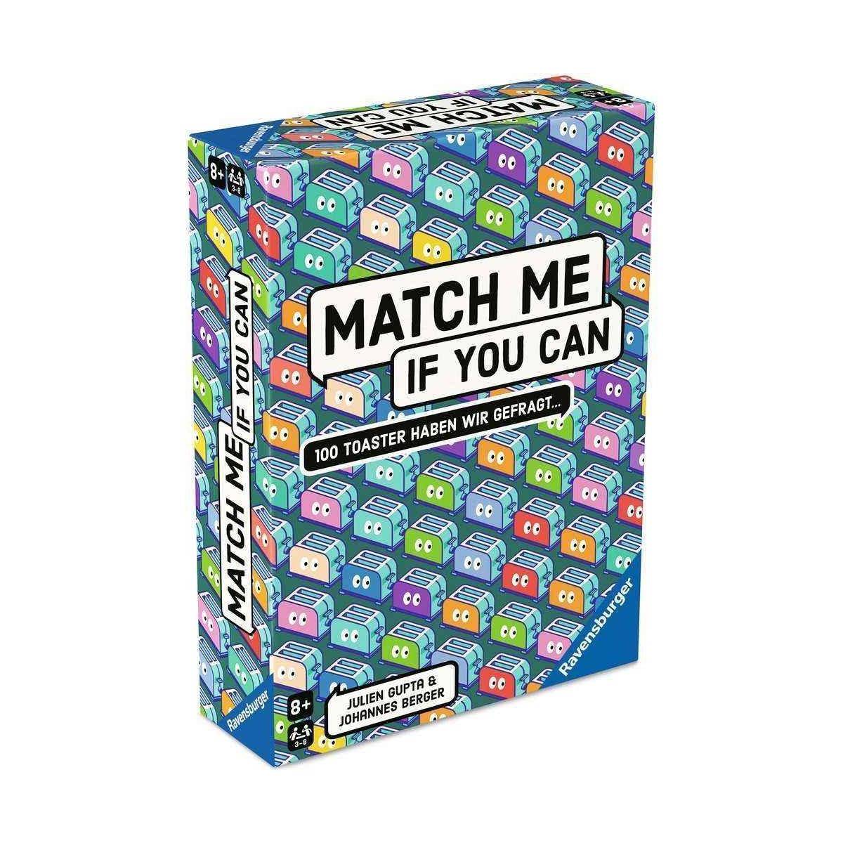 Eine bunte Brettspielschachtel mit dem Titel 