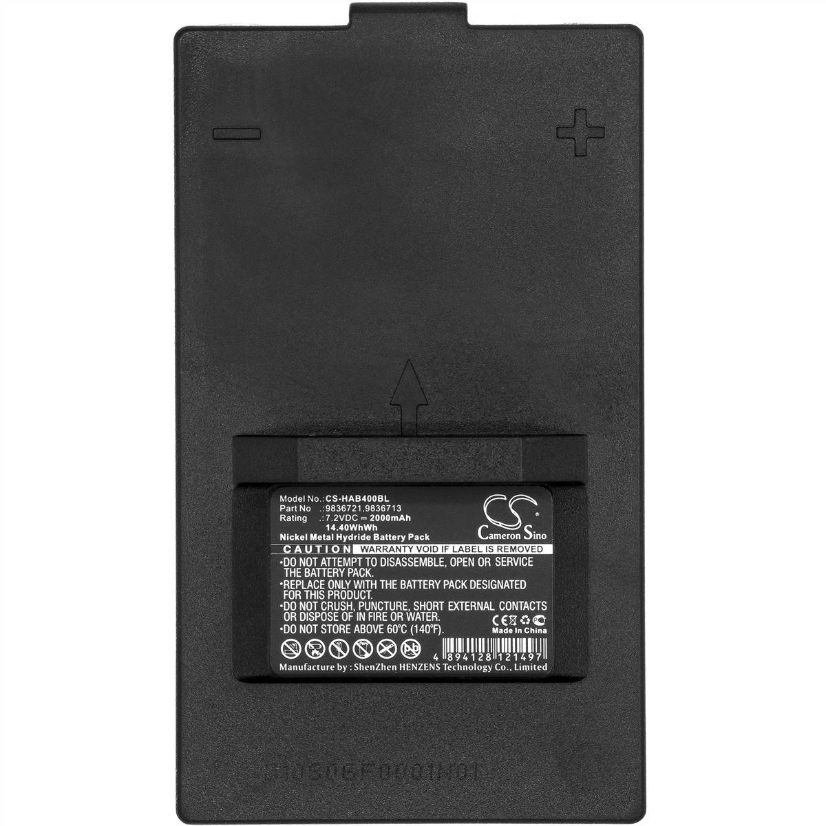 Ersatzakku für Kransteuerung Hiab Hi Drive 4000 / Olsberg / 2055112 - 7,2 Volt 2000mAh Ni-MH